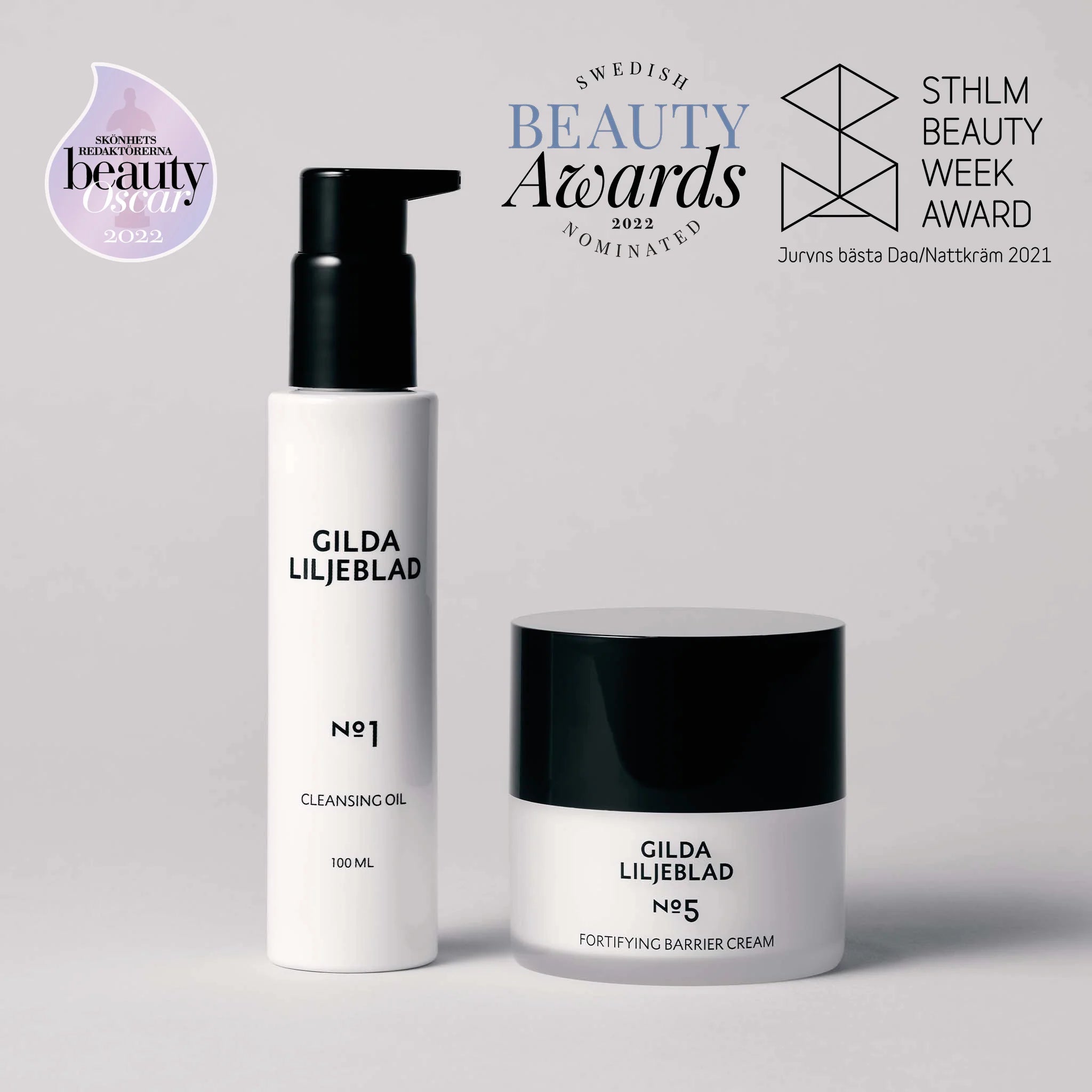 Šetrný čistící olej + Hydratační krém pro posílení kožní bariéry