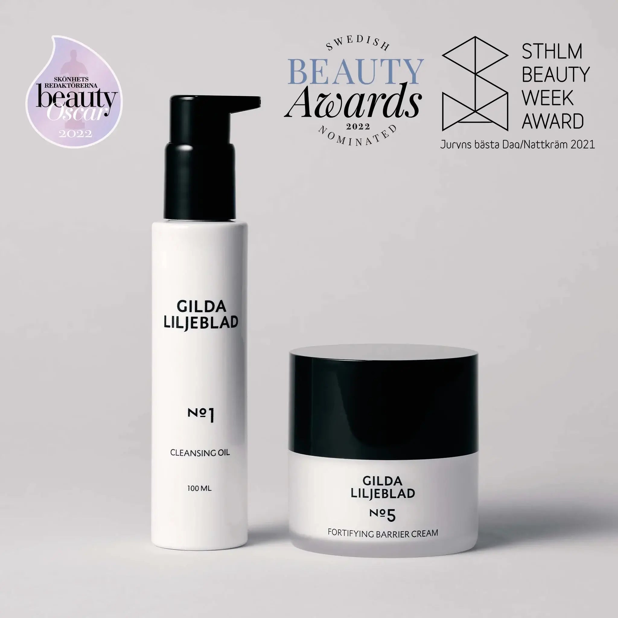 Šetrný čistící olej + Hydratační krém pro posílení kožní bariéry