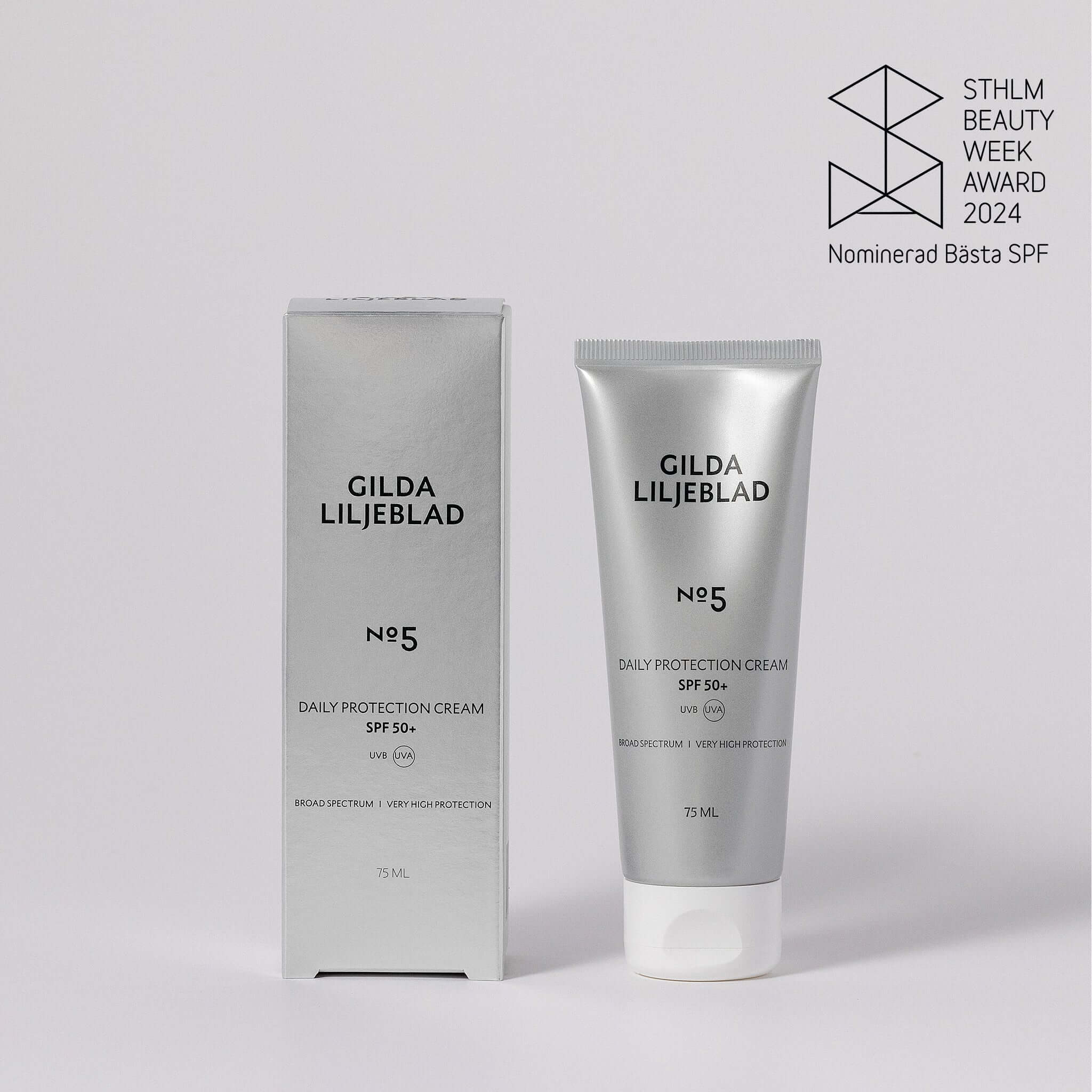 UV záření a jak se mu bránit s SPF - Gilda Liljeblad Daily Protection Cream SPF 50.