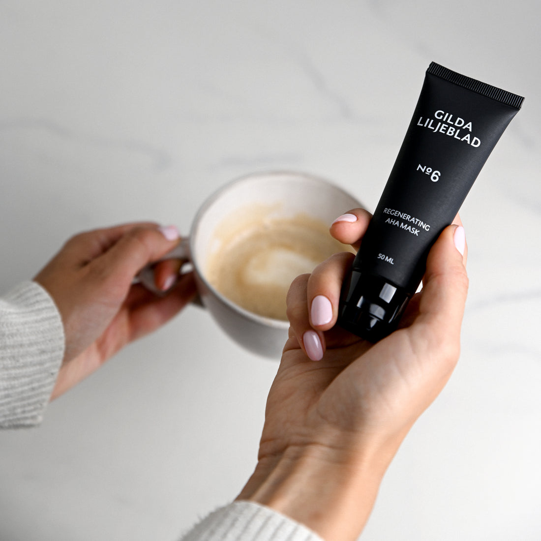 Regenerační maska s AHA rutina